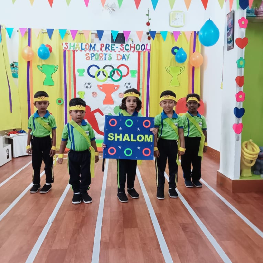Students at Shalom Preschool