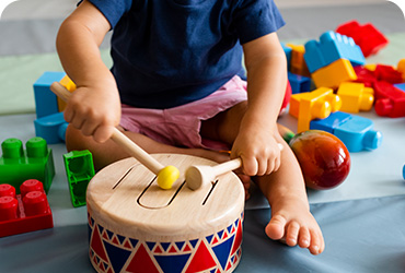 Toddlers class at Shalom Preschool